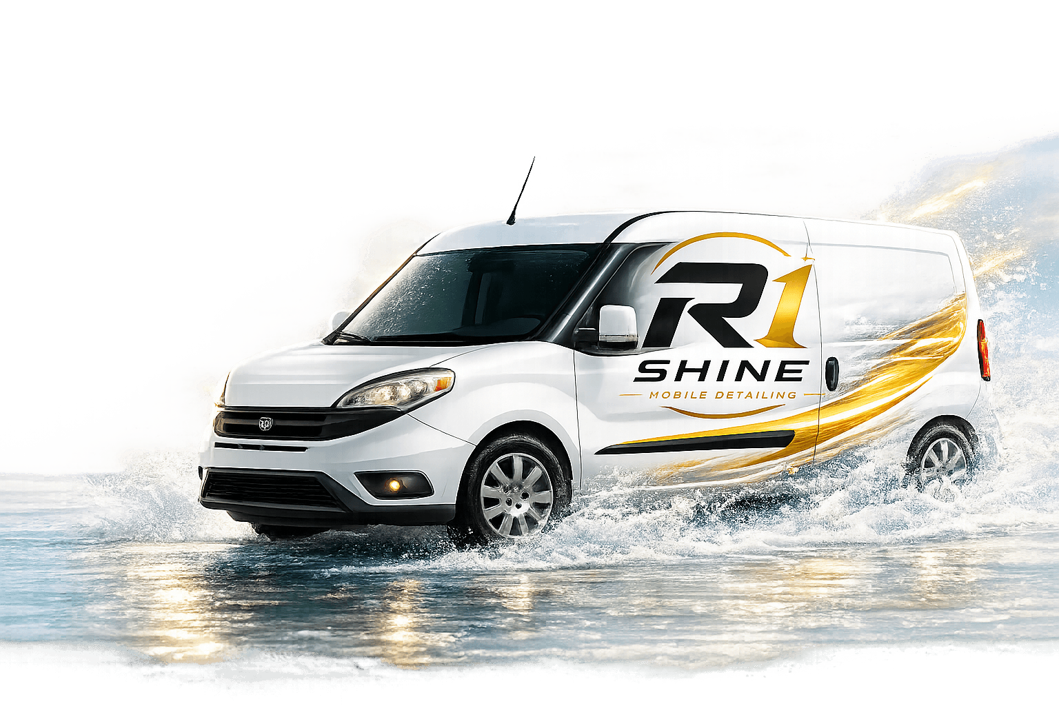 R1 Shine mobile detailing van
